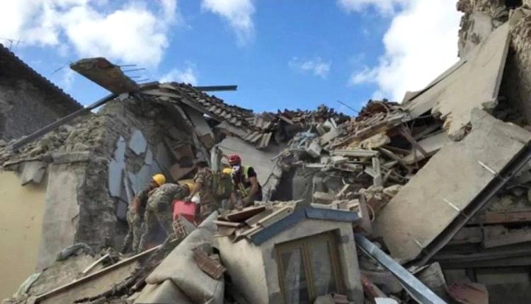 زلزال قوته 6.1 درجة يضرب قبالة ساحل جنوب إيطاليا