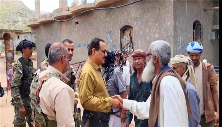 مشايخ الحصين يؤكدون دعمهم الكامل للأجهزة الأمنية خلال زيارة مدير أمن الضالع