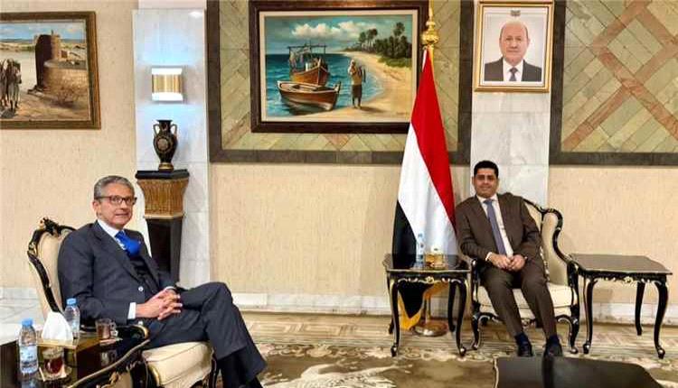 وزير حقوق الإنسان والسفير الإيطالي يناقشان توسيع التعاون لدعم الحقوق والحماية في اليمن