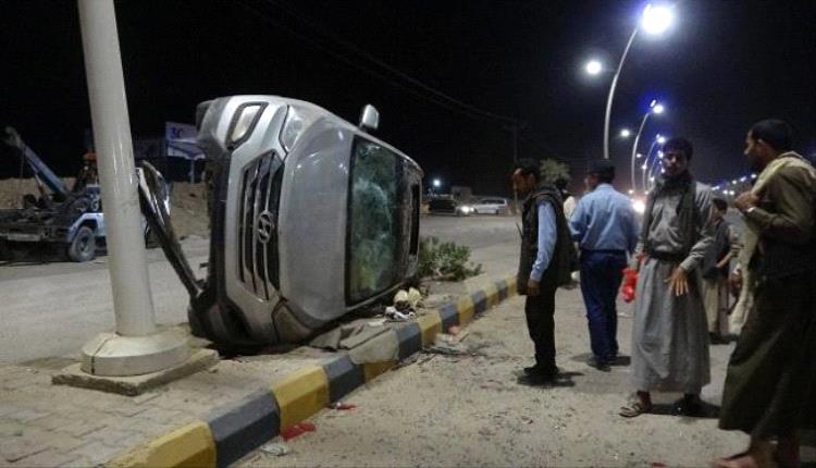 18 قتيلاً وجريحاً في حوادث مرورية بمأرب خلال يوم واحد