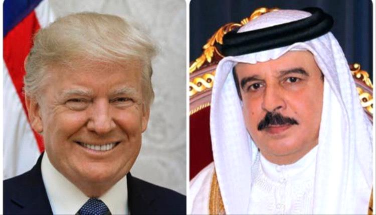 العاهل البحريني يتباحث مع ترامب حول التفاهمات الأميركية–الإيرانية والتطورات الإقليمية