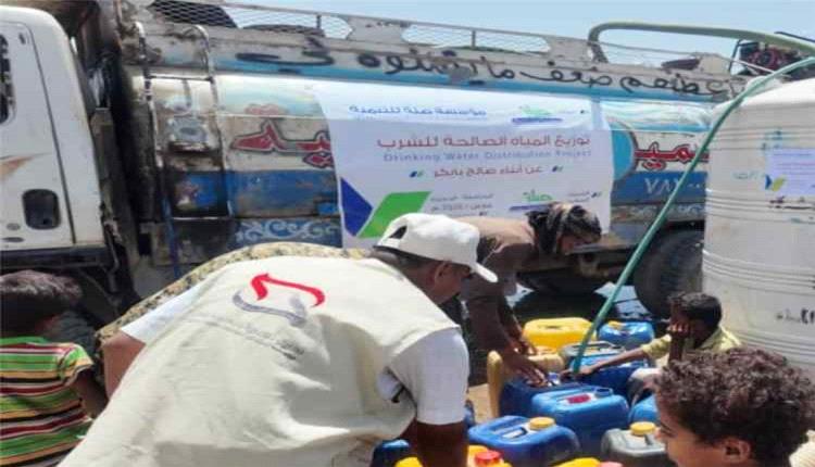 إنهاء مشروع لتوفير المياه لـ600 أسرة محتاجة في حيس والخوخة بالحديدة