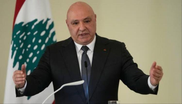 الرئيس اللبناني يدعو لتغليب الوحدة الوطنية وحصر السلاح بيد الدولة