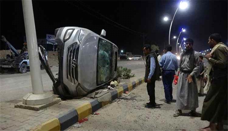 مأرب: 18 قتيلاً ومصاباً في حوادث مرورية خلال 24 ساعة وتحذيرات رسمية للسائقين