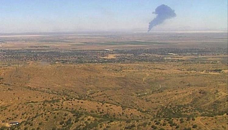 تحطم قاذفة أميركية من طراز B-52 داخل قاعدة إدواردز بكاليفورنيا وفتح تحقيق عاجل