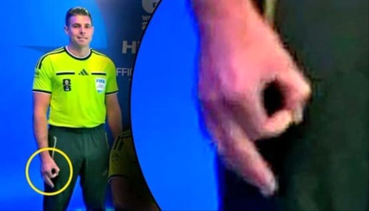 جدل في كأس العالم.. مطالبات بإبعاد حكم أسترالي بسبب إشارة مثيرة للانتقادات