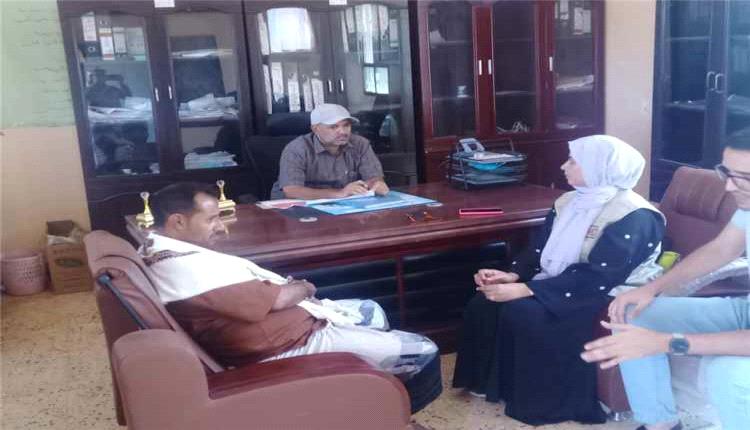  خلال لقائه فريق منظمة DRC .. مدير عام المسيمير يدعو إلى توسيع مشاريع الحماية