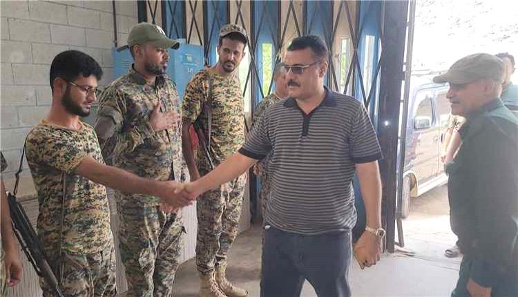 الداؤودي يتفقد شرطة صلاح الدين - عمران بمديرية البريقة