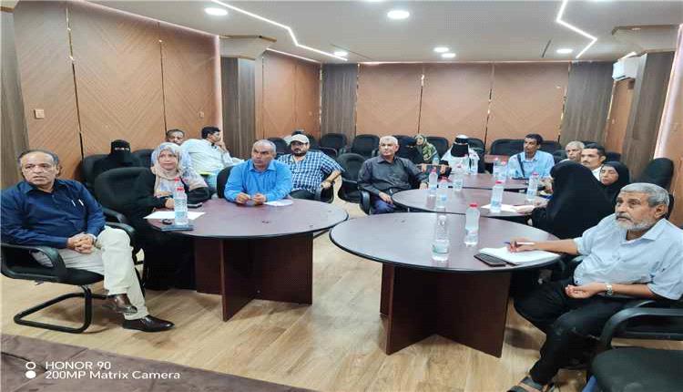 ورشة في عدن لمراجعة دراسة حول نماذج تقديم الخدمات الصحية بالمناطق المتأثرة بالنزاع