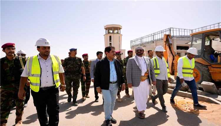 العرادة: تقدم ملحوظ في مشروع مطار مأرب الدولي واقتراب انتهاء الأعمال الأساسية