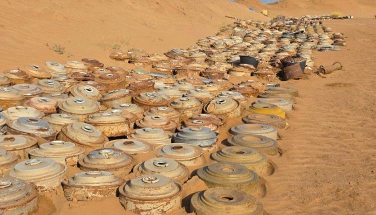 «مسام» يواصل تطهير اليمن من الألغام.. انتزاع 1779 لغماً وعبوة خلال أسبوع واحد
