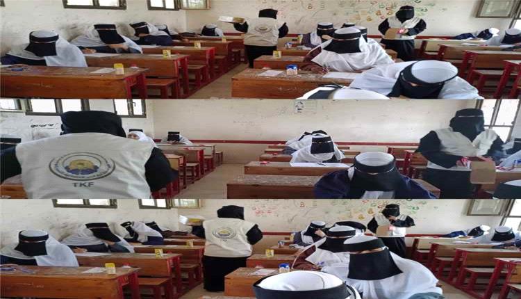 مبادرة إنسانية في أبين لدعم الطالبات خلال الامتحانات