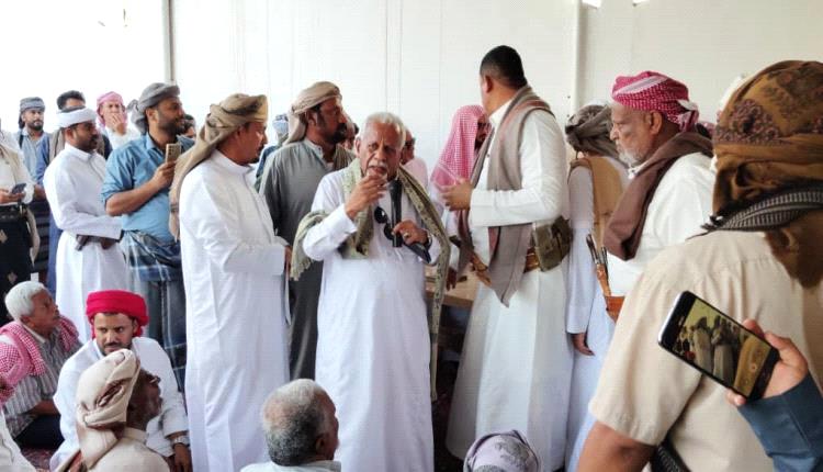 إنهاء خلاف دموي في وادي حضرموت بصلح قبلي وأداء أكثر من 30 يمين براءة