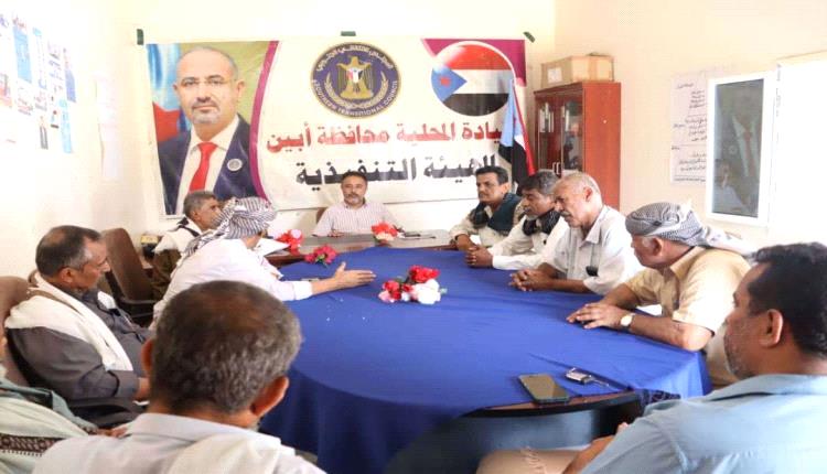 اجتماع في أبين لتعزيز التنسيق بين الانتقالي والهيئة العسكرية والمقاومة الجنوبية