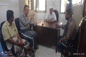 مدير عام الوضيع يتابع أوضاع المستشفى العام ويدعو لتسريع مكافحة الحصبة وتشغيل منظومة الطاقة الشمسية