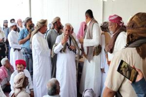 إنهاء خلاف دموي في وادي حضرموت بصلح قبلي وأداء أكثر من 30 يمين براءة