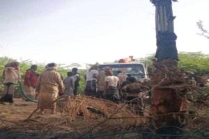 حريق في وادي رضوم بشبوة يتسبب بخسائر مادية واحتراق عشرات أشجار النخيل