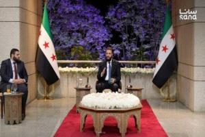 الشرع ينفي أي تحرك عسكري نحو لبنان ويؤكد: لا أولوية حالية لملف الحدود