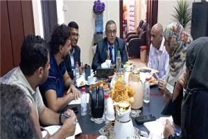 جامعة عدن وأوكسفام تبحثان تسريع تنفيذ مشروع «بلدي» لتأهيل 500 قيادي في العمل الإنساني والتنموي