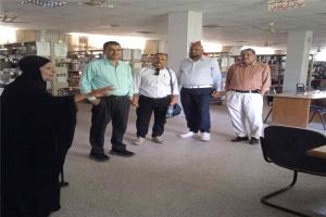 جامعة عدن تبحث تطوير المكتبة المركزية وتعزيز خدماتها الأكاديمية