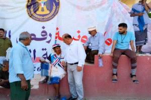 هرهرة يتفقد استعدادات ساحة العروض في عدن ويؤكد جاهزية فعالية “رفض الوصاية ومناهضة الاحتلال
