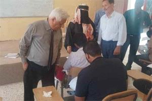 رئيس جامعة لحج يتابع انطلاق امتحانات الفصل الثاني بكلية العلوم الإدارية والمصرفية