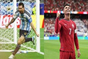 رونالدو يحطم رقم ميسي القياسي في كأس العالم بعد 24 ساعة فقط