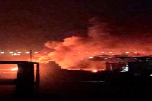 مصدر أمني يكشف أسباب انفجار معسكر الصولبان بخور مكسر