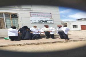 تقييم ميداني لدعم الخدمات الصحية في مجمعي التواهي والقلوعة بعدن بتمويل دولي