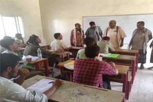 السلطة المحلية بالمضاربة والعارة تدشن امتحانات الثانوية العامة وتؤكد دعمها للعملية التعليمية