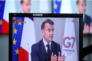 ماكرون يتحدث عن "مهمة في مضيق هرمز" بقيادة فرنسا وبريطانيا