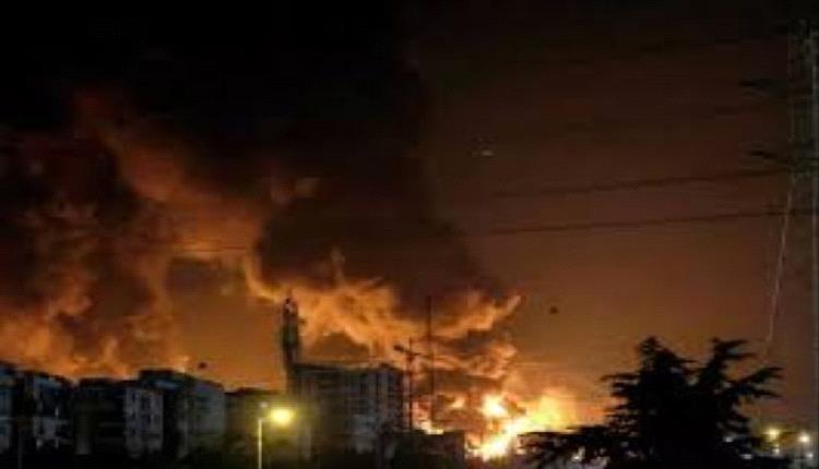 قلب طهران تحت النار: غارات أمريكية–إسرائيلية