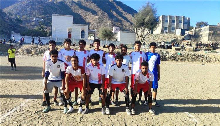 شباب رخمة يقصي الطوفان فلسان ويعبر إلى الدور القادم في دوري الرمضاني بيافع