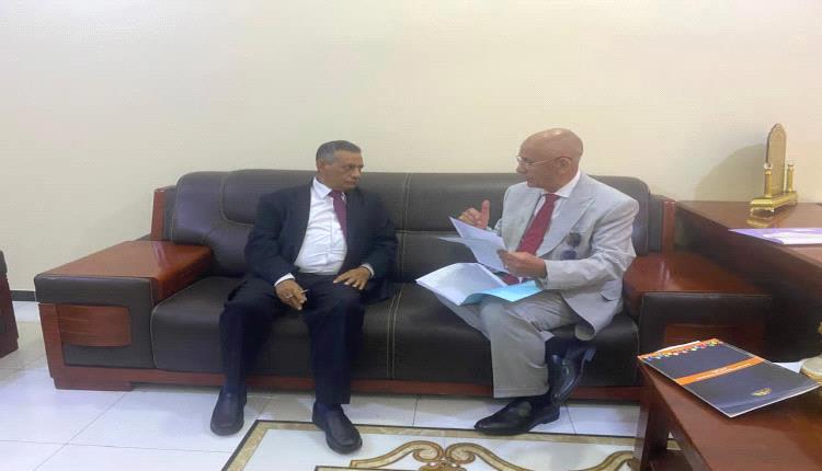 نعمان وعبدالرحمن يبحثان تطوير التعليم التقني وربطه بسوق العمل
