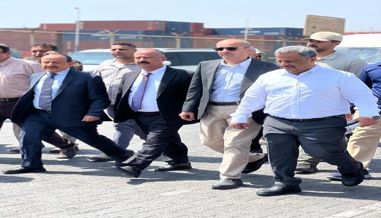 وزير النقل يؤكد دعم استعادة دور ميناء عدن ونمو نشاطه 51%
