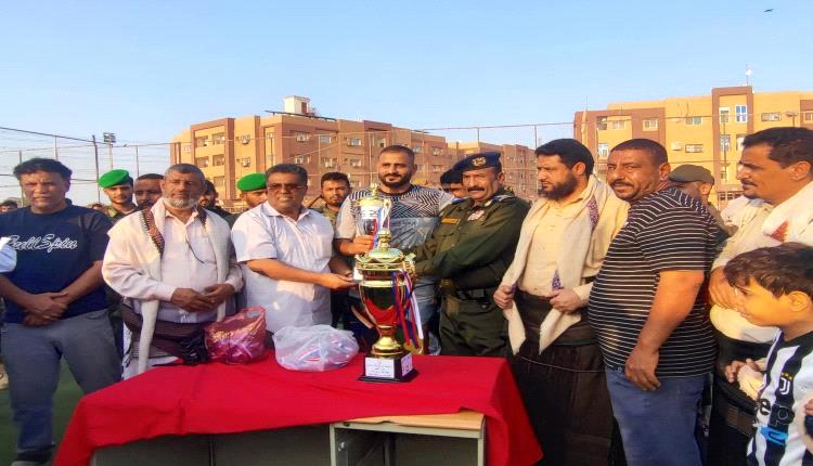 أمن لحج يتوّج بالبطولة الكروية الرمضانية الثانية للداخلية