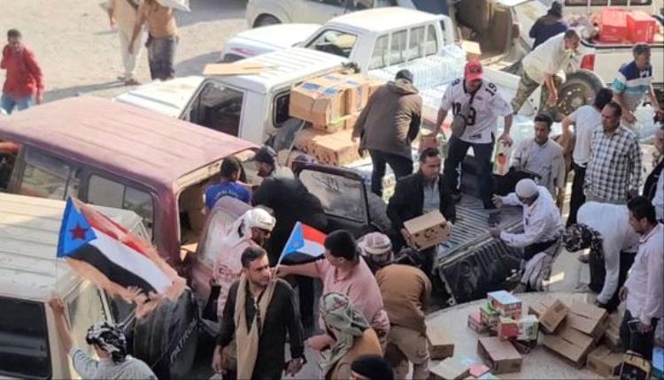 قوافل الإفطار تصل جبهات الضالع: رمضان يعزز التلاحم الشعبي والدعم للمقاتلين