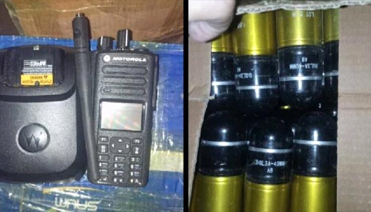 إحباط تهريب ذخائر وأجهزة اتصال في نقطة شحير شرق المكلا