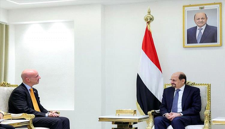 رئيس الوزراء يستقبل في عدن ممثل صندوق الأمم المتحدة للسكان
