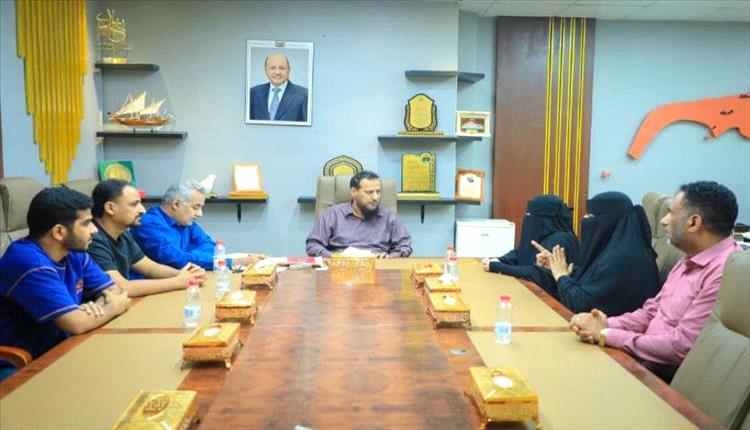 لقاء بعدن يناقش احتياجات جمعية رعاية وتأهيل الصم والبكم
