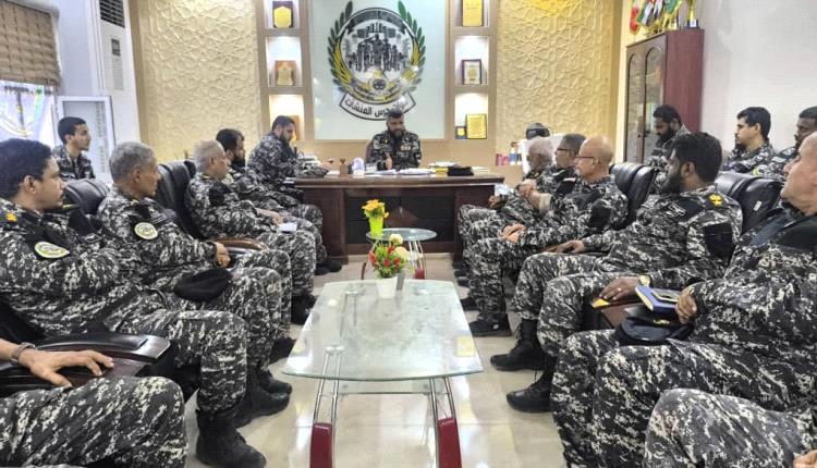 قوات حرس المنشآت في عدن تعزز جاهزيتها الأمنية لعيد الفطر