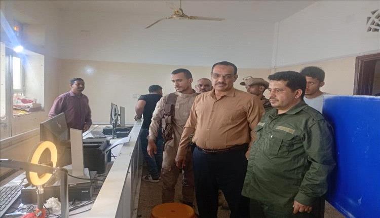 تفقد أمني في الضالع لتعزيز الانضباط وتحسين الخدمات