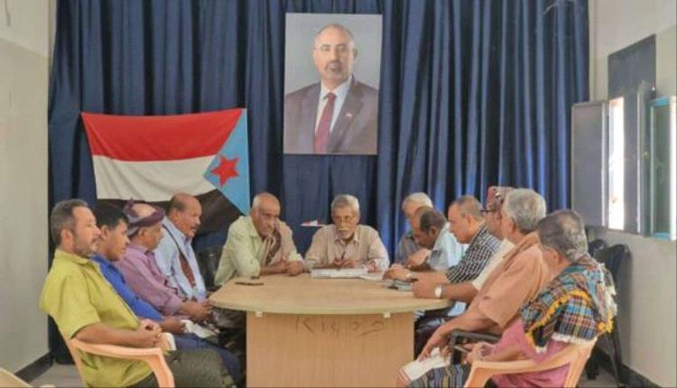 انتقالي دار سعد يبحث سبل تطوير الأداء الميداني لخدمة المواطنين