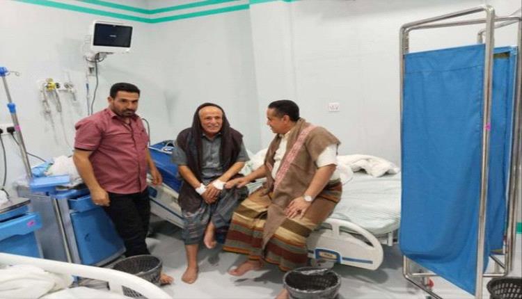 قيادة الانتقالي تزور الضالع للاطمئنان على صحة مهدي وتعزز روح التضامن