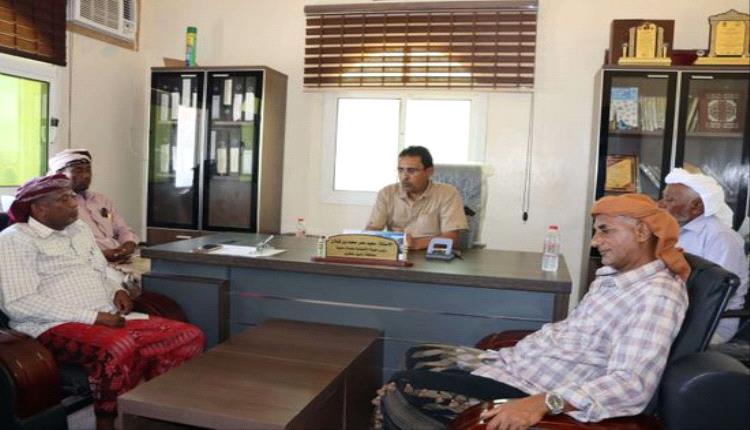 بن قبلان يستقبل أعضاء الهيئة التنفيذية للمجلس في حديبو لمناقشة قضايا المديرية