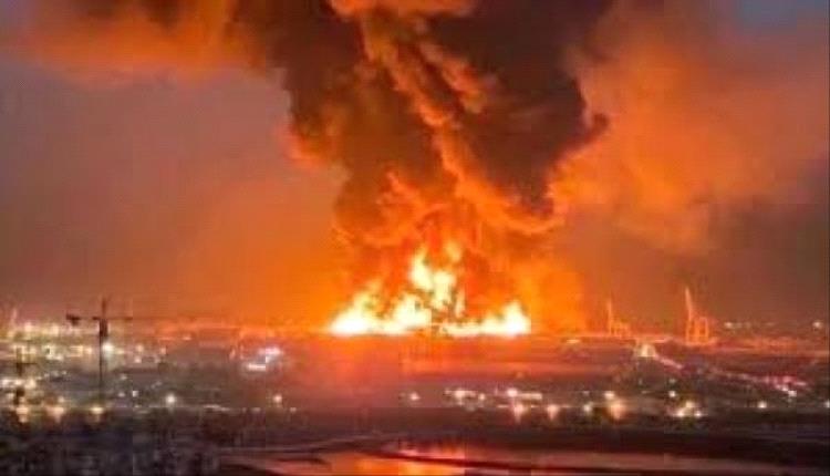 انفجار قرب مطار أربيل الدولي في كردستان العراق