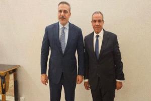 وزير الخارجية المصري يلتقي نظيره التركي في إسلام آباد