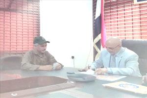 الشرجبي يبحث إنقاذ قعطبة من العطش بمشروع بئر ممول دولياً