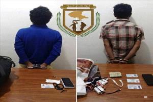 الأمن يضبط مطلوبين في عمليتين نوعيتين بمدخل عتق