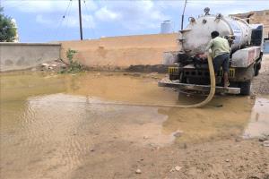 مديرية بروم ميفع تتصدى لأضرار الأمطار والسيول بجهود عاجلة